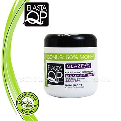 Elasta Qp Glaze Plus Maximum Hold Shines Defines 6oz