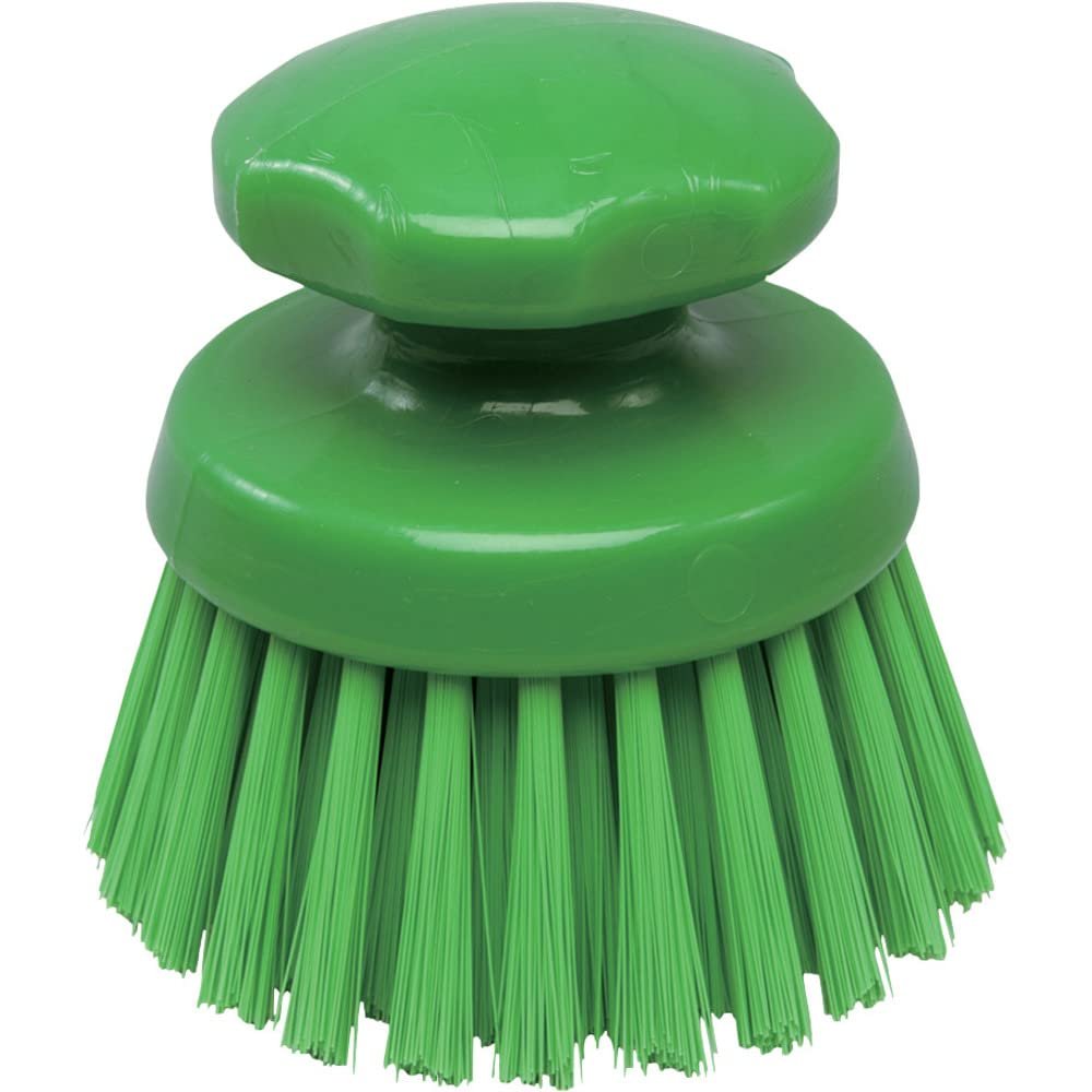 BURRTEC BurrCutePlus-Round Hand Scrub Bursh hard green 69541545