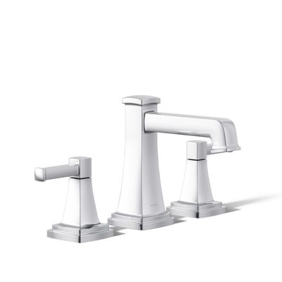 Kohler 27399-4K-CP RIFF Widespread Bathroom Sink Faucet, Polished Chrome