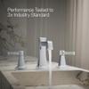 Kohler 27399-4K-CP RIFF Widespread Bathroom Sink Faucet, Polished Chrome view 3