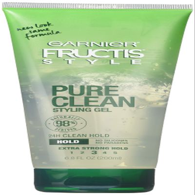 Garnier Fructis Style Pure Clean Styling Gel, 6.80 Oz ( Pack of 6)