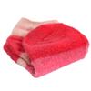 BambooMN Women's Small Fuzzy Soft Aloe Infused Nylon Spa Socks, Strawberry, 3 Pairs view 2