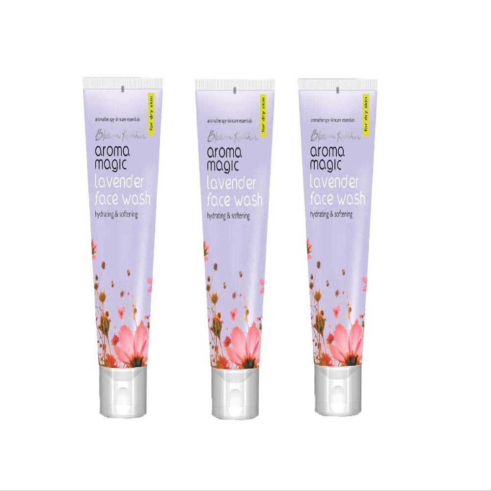 Aroma Magic Lavender Facewash, 120ml (Pack of 3)