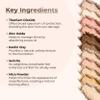 4pc KIT w/FACE BRUSH (FAIR 1) Mineral Makeup Matte Foundation Set Bare Skin Sheer Blush Illuminating Finishing Powder Cover view 4