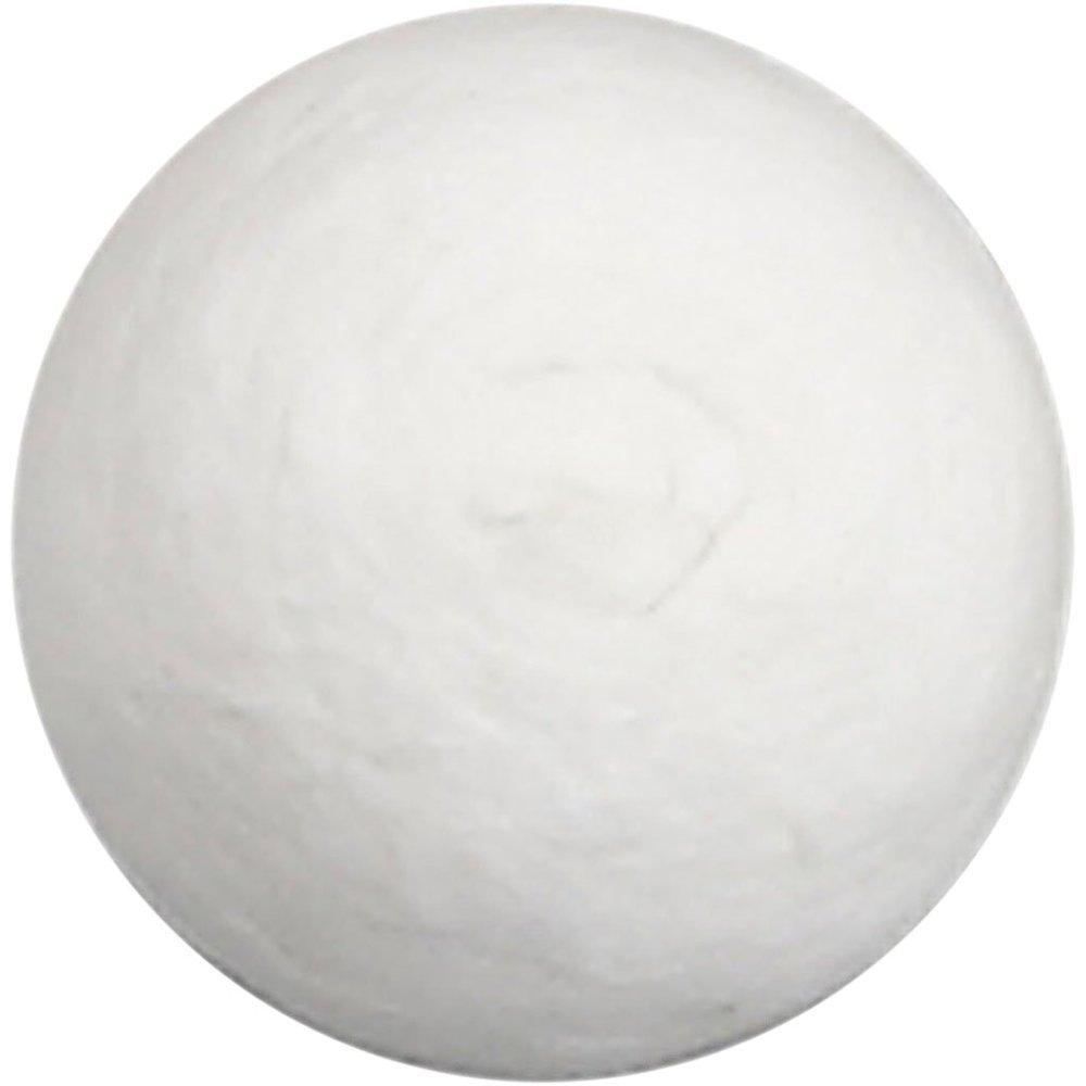 Ball, 20 mm, white, cotton, 300 pc