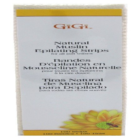 (3 Pack) GIGI Natural Muslin Epilating Strips (Large) - GG0610