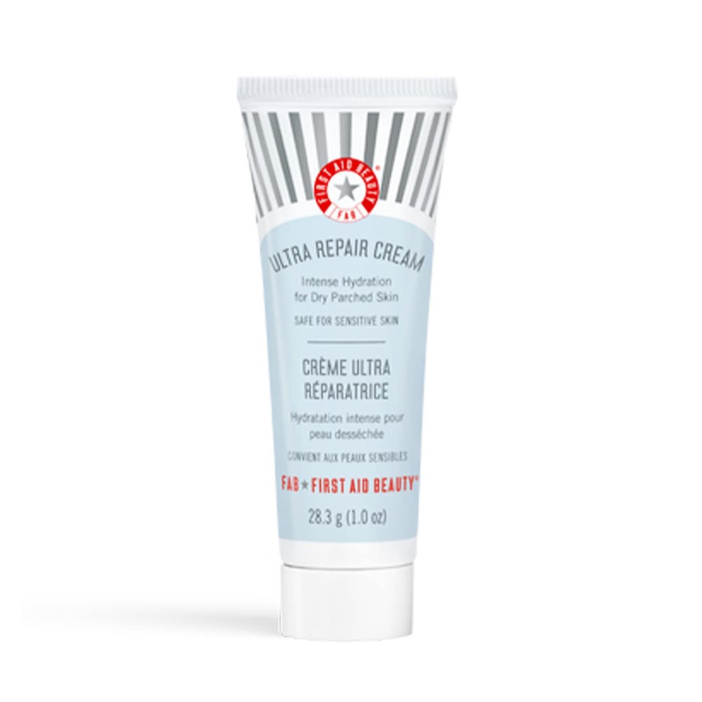 First Aid Beauty Ultra Repair Cream Intense Hydration Moisturizer for Face and Body  1 oz