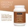 Bon Vital' Coconut Massage Creme with 100% Pure Fractionated Coconut Oil, Massage Cream & Moisturizer to Repair Dry Skin, No Greasy Feel, Professional Massage Anti-Aging Cream, 1 Gal, Label may Vary view 3