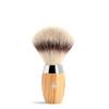 MHLE KOSMO Olive Wood 3-piece Silvertip Fibre Safety Razor Shaving Set view 2