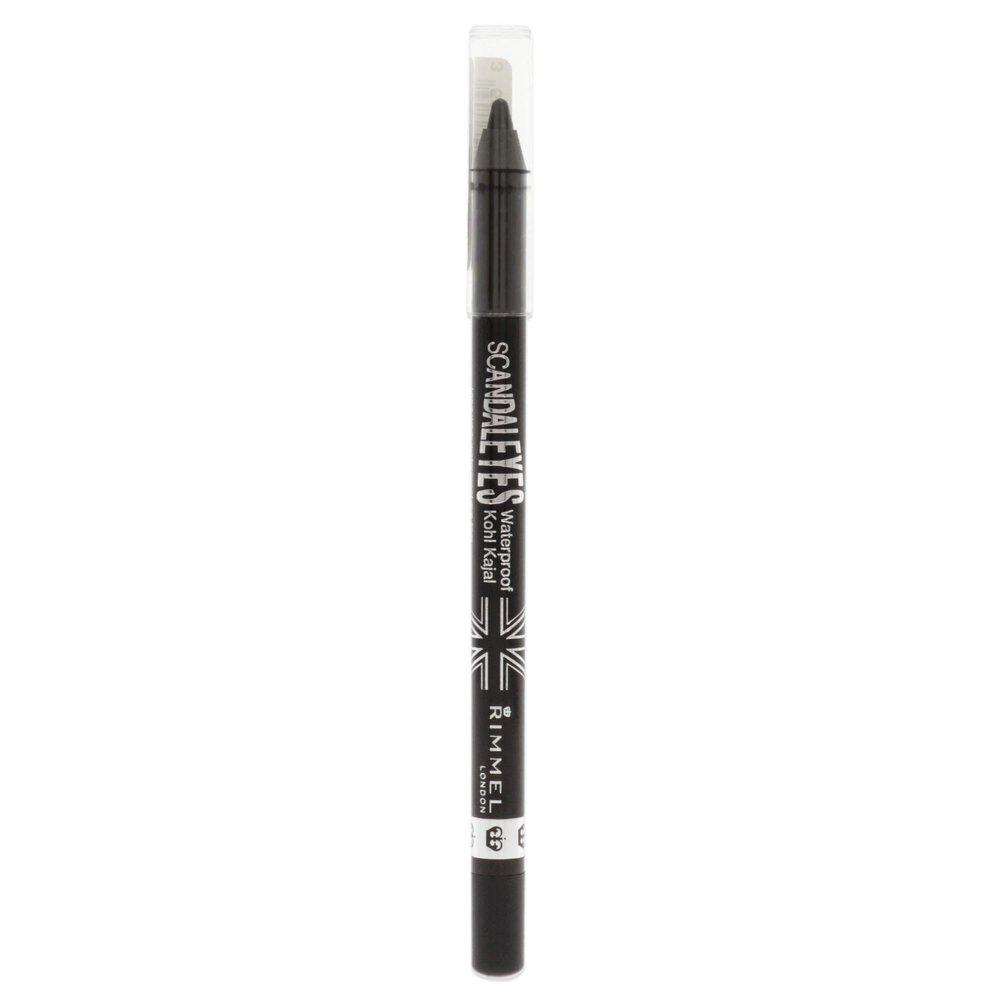 Scandaleyes Waterproof Kohl Kajal Eyeliner - 001 Black by Rimmel London for Women - 0.04 oz Eyeliner