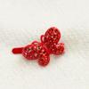 Hair Barrettes for Women Faux Rhinestone Butterfly Magnetic Hair Barrette Decorative, 1pc, Red view 3