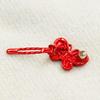 Hair Barrettes for Women Faux Rhinestone Butterfly Magnetic Hair Barrette Decorative, 1pc, Red view 4