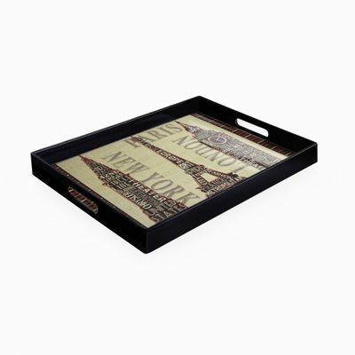 Accents by Jay Rectangular International Tray