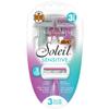 BIC Soleil Sensitive Women's Disposable Razors, 3 Blades With Moisture Strip For a Silky Smooth Shave, 3 Piece Razor Set view 1