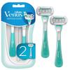 Gillette Venus Extra Smooth Sensitive Disposable Razors for Women with Sensitive Skin, 2 Count view 1