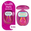Gillette Venus Extra Smooth Travel Razor Kit for Women, Mini Handle + Refill + Case view 1