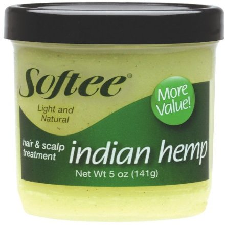Softee Hair & Scalp Treatment - Indian Hemp 5 oz. (Pack of 2)