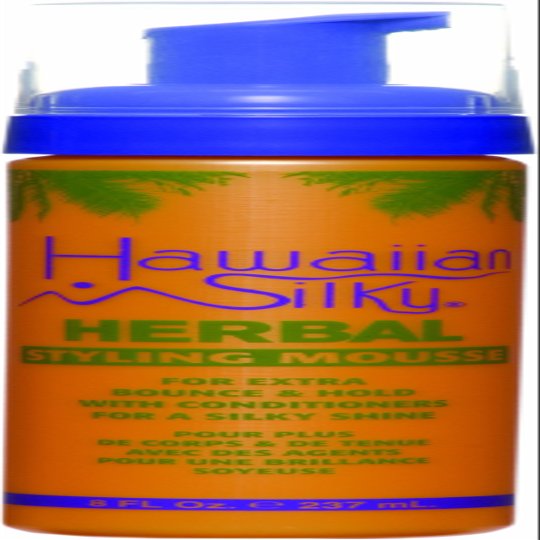 Hawaiian Silky Herbal Styling Mousse 8 oz. (Pack of 2)