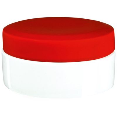 ASA 46222/019 Beauty Powder Box, Diameter 10 cm, Height 5 cm, red