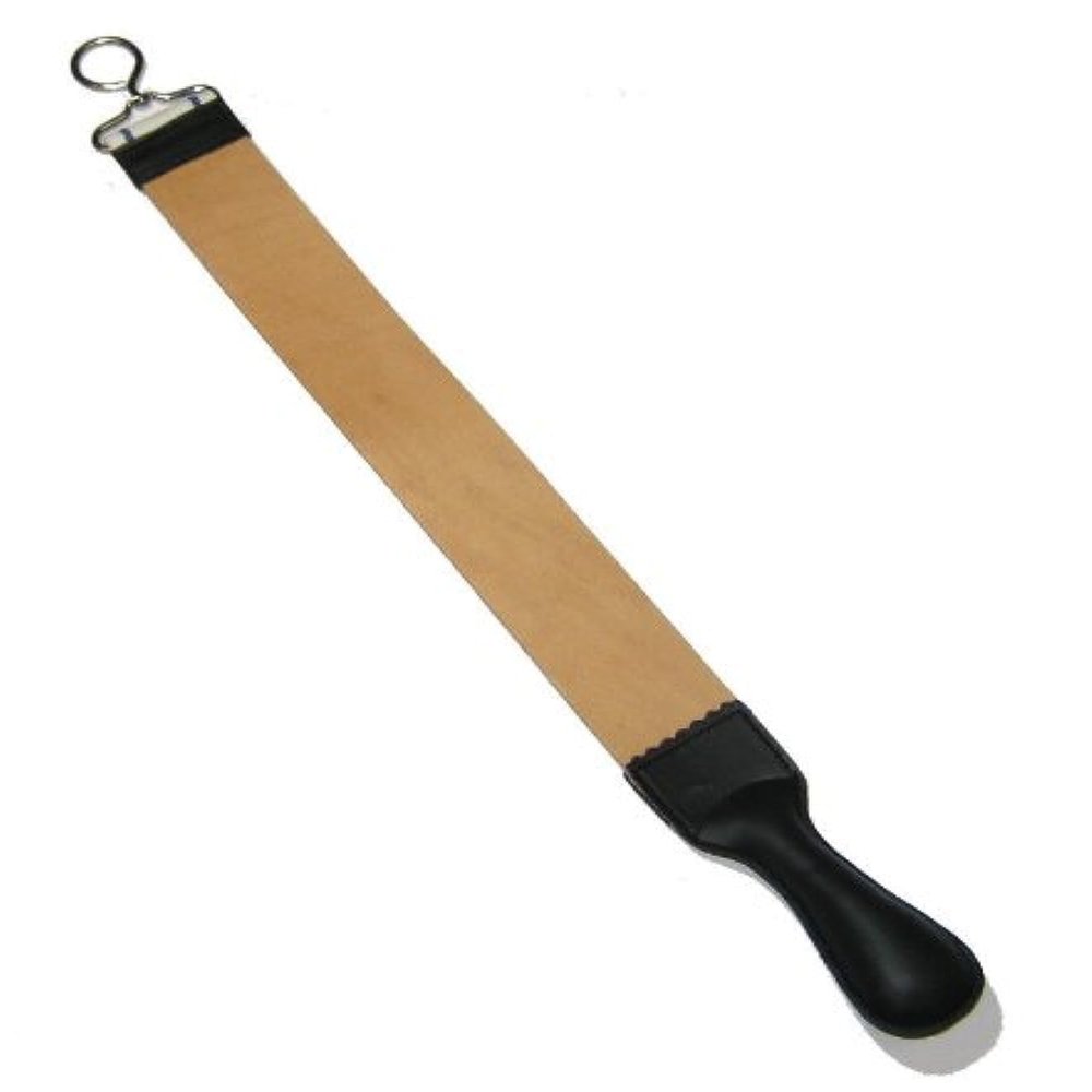 Garos Goods GGSS104C-BRK Leather Barber Strop 2in