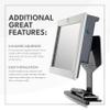 ToiletTree Products Original LED Fogless Shower Mirror with Squeegee view 4