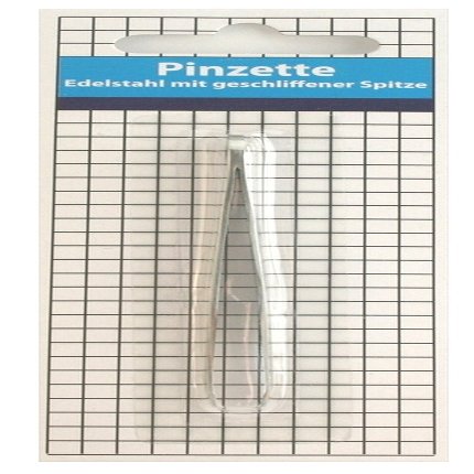 9692 Tweezers Stainless Steel Polished Tip Approx. 9 cm