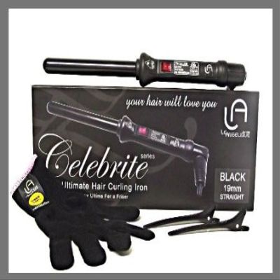 Le Angelique 19mm Black Curling Iron