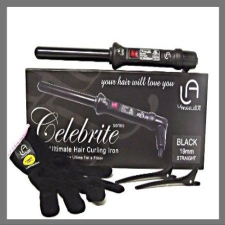 Le Angelique 19mm Black Curling Iron