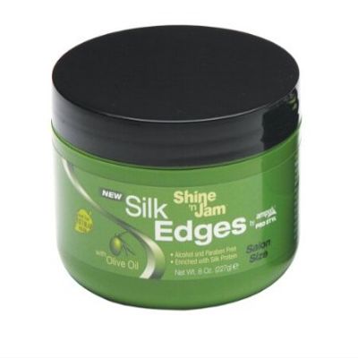 Ampro Pro Styl Shine 'N Jam Silk Edges - Salon Size 8 Oz