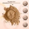 4pc Full Size Kit (Deep Tan) Mineral Makeup Matte Translucent Loose Foundation + Kabuki Brush + Concealer + Finishing Setting Powder + Bare Face Full Coverage SPF 30 All Skin Types Waterproof view 3