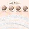 4pc Full Size Kit (Deep Tan) Mineral Makeup Matte Translucent Loose Foundation + Kabuki Brush + Concealer + Finishing Setting Powder + Bare Face Full Coverage SPF 30 All Skin Types Waterproof view 4