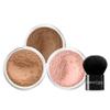4pc (COCOA) KIT w/KABUKI BRUSH Mineral Makeup Matte Loose Powder Foundation Concealer Blush Long Lasting Bare Face Cosmetics view 1