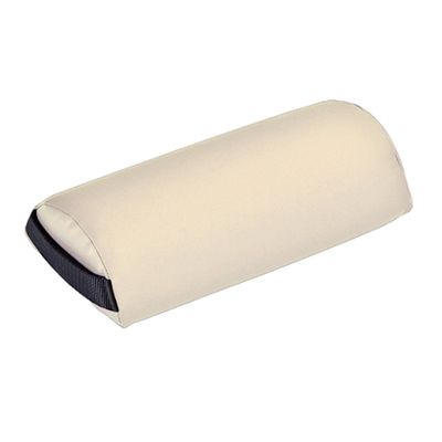 EarthLite Necl Pillow  Durable Massage Bolster, 100% PU Upholstery incl. Strap Handle/Professional Quality/Back Pain Relief, Vanilla Crme