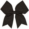 Glitter Performance Hair Bow Glitter Black view 1
