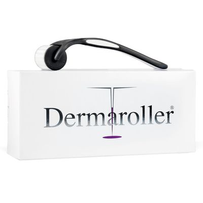Dermaroller Home Care Microneedle Roller - 0.2mm Stainless Steel Derma Roller for Skin Care Exfoliation, Improved Texture, and Radiance on Face, Neck, and Dcollet