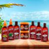 Malibu Sun Fast Tanning Gel, 10.1 Fl Oz, Deep Tan Accelerator with Carrot, Beta Carotene and Vitamin E, Tropical Coconut, Water-Resistant, for Outdoor and Sunbed Use, Made in UK view 3