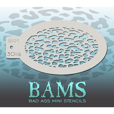 Bad Ass Mini Stencils (Leopard Detail)