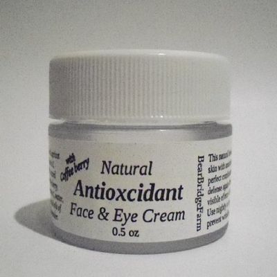Antioxcidant Face & Eye Natural Herbal Cream (0.5 Oz)