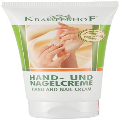 Krauterhof Hand & Nail Cream with Panthenol - Parabens Free by Krauterhof