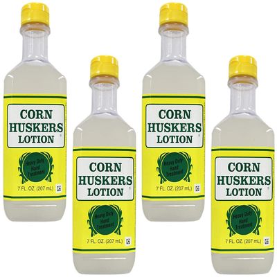 Corn Huskers Heavy Duty Oil-free Hand Treatment Lotion 7 Ounce (Pack of 4)
