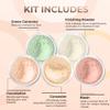 5pc KIT Mineral Makeup Bare Face Set Full Coverage Concealer Blush Foundation Illuminating Powder (Pink Bisque) view 2