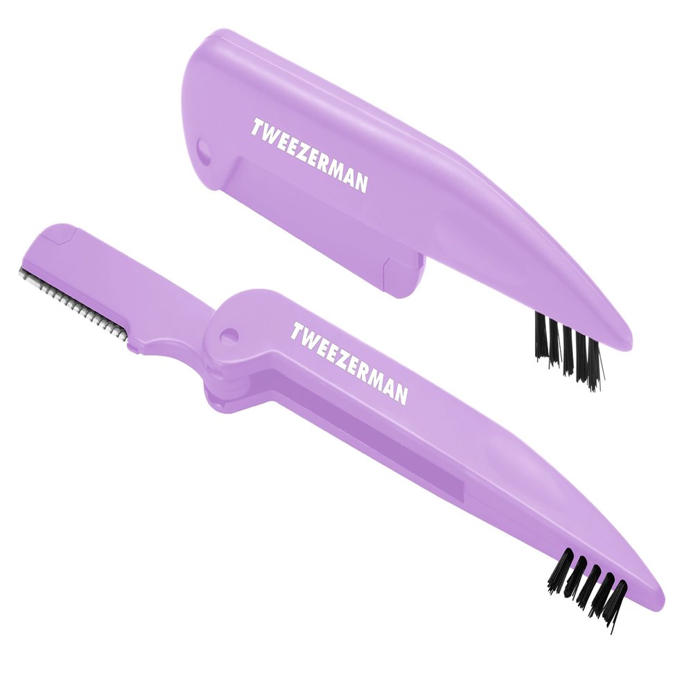 Tweezerman Precision Folding Razor, Lavender