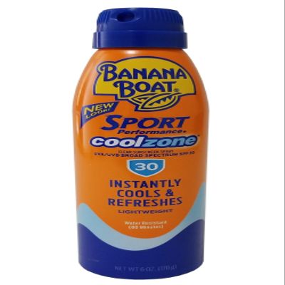Banana Boat SPF#50+ Sport Coolzone Spray 6 Ounce (Pack of 3)