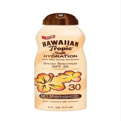 Hawaiian Tropic Silk Hydration Continuous Spray Sunscreen Spf 30, 6 Fl Oz