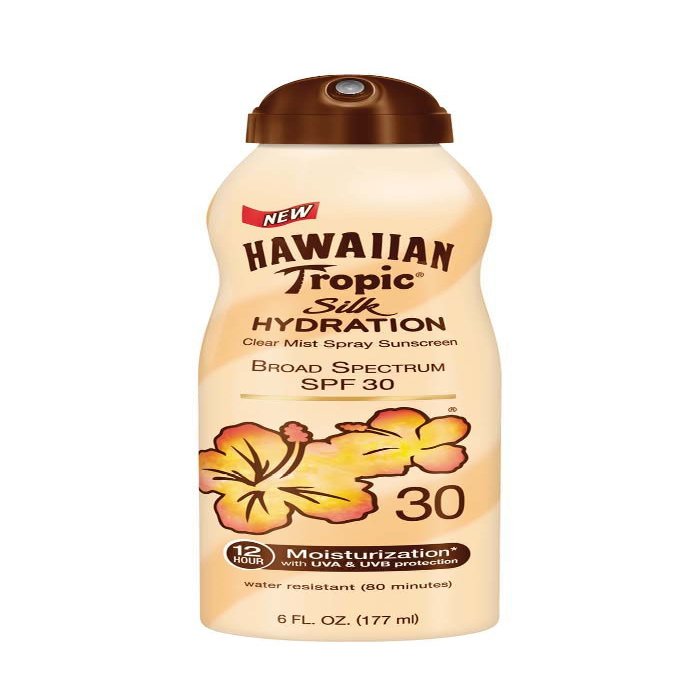 Hawaiian Tropic Silk Hydration Continuous Spray Sunscreen Spf 30, 6 Fl Oz