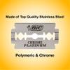 BIC Chrome Platinum, Double Edge Safety Razor, Disposable Single Blades, Stainless Steel, Pack of 10 view 4