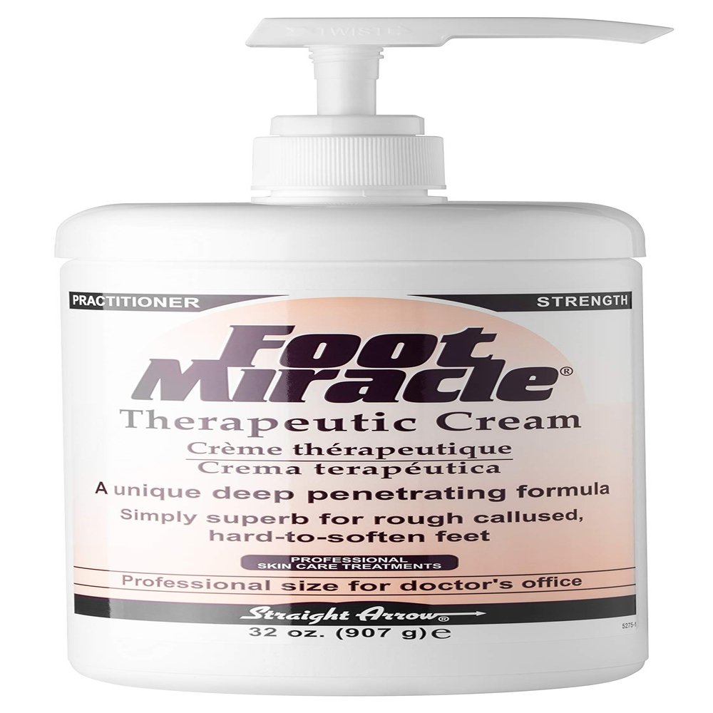 Foot Miracle Therapeutic Foot Cream - 32 oz. Pump Jar by Milliken