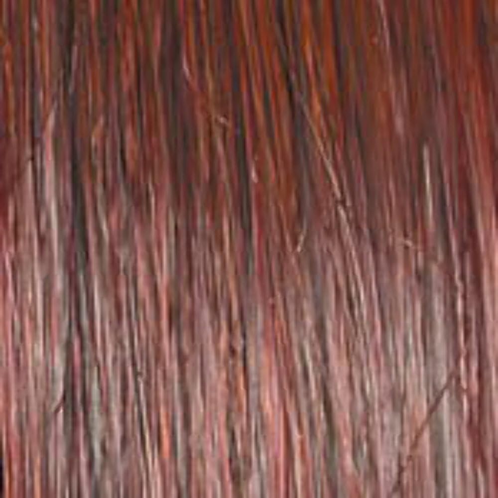 Top Billing 12 Lace Front & Monofilament Synthetic Hair Topper Wiglet by Raquel Welch, RL33/35 Deepest Ruby