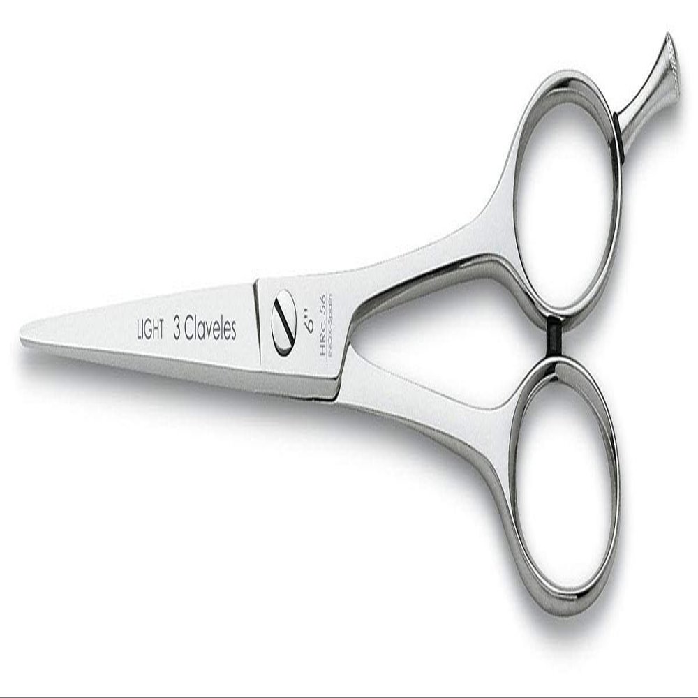 3 Carnations Hairdressing Scissors 6"