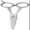 3 Carnations Hairdressing Scissors 6" view 2